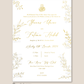  Islamic Muslim Nikkah Wedding Invitation