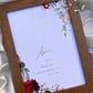 Personalised Marriage Print- Foiled Design