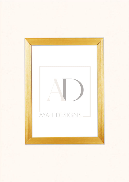 Premium Quality Frame - Gold A3