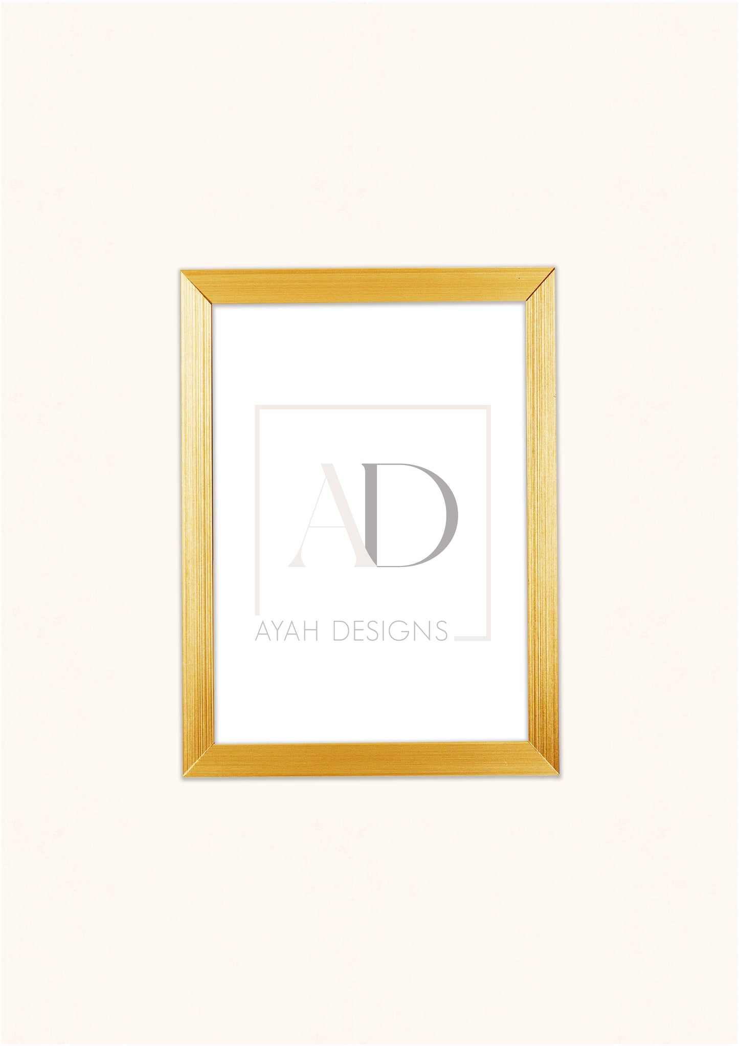 Premium Quality Frame - Gold A4