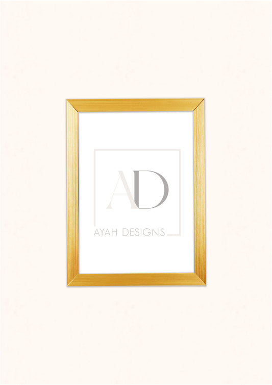 Premium Quality Frame - Gold A4