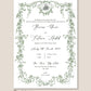 Islamic Muslim Nikkah Wedding Invitation