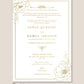 Islamic Muslim Nikkah Wedding Invitation invites invite