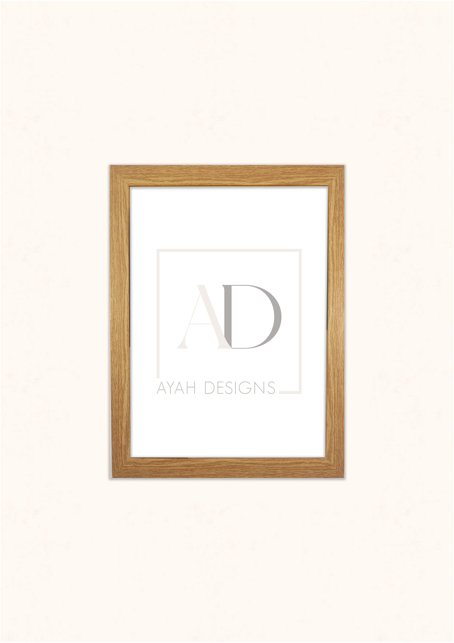 Premium Quality Frame - Wooden A4